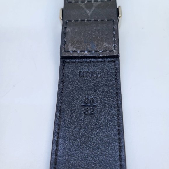 New Authentic Louis Vuitton Ouest Belt Monogram Glaze - Picture 9 of 12